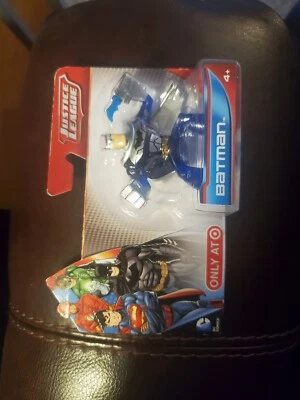 DC 漫画蝙蝠侠正义联盟 3 英寸迷你人偶目标独家美泰-未开封  — 第 1/4 张图片