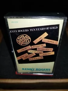 Kenny Rogers Ten Years Of Gold 1977 (Cassette Tape) Vintage Country Music VG. - Picture 1 of 8