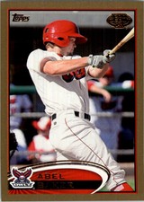 2012 Topps Pro Debut Gold #112 Abel Baker /50