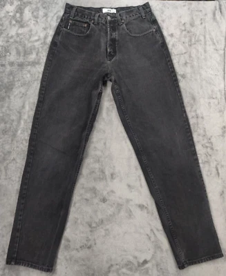 Pantalones de mezclilla negros clásicos 32x34 de colección Armani Jeans de pierna recta para hombre hechos en EE. UU. Foto 1 de 4