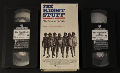The Right Stuff How The Future Began VHS 2-Tape Set Charles Frank Scott Glenn - Image 1 of 4