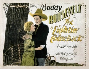 The Fightin Comeback Lobby Card Clara Horton Buddy Roosevelt Old Movie Photo