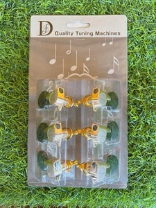 1/14 Acoustic guitar gold plated machine head tuner turning peg 3R3L 235GL-E2 - Picture 1 of 6