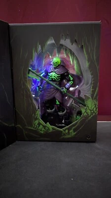 Figura de acción Mattel Creations 2021 MOTU Masterverse Revelation Scare Glow SDCC Foto 1 de 4
