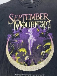 September Mourning Shirt Large Bloodlust Death Tour Shirt Black - Picture 1 of 13