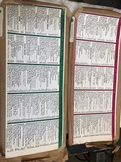 Art Deco Jukebox NOS Shyvers Multiphone original new old stock 5 cent title page - Image 1 of 1