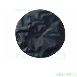 1x Fit For Ford Car Rear Spare Tire Wheel Dust-proof Cover PU Black Trim - Imagen 1 de 2