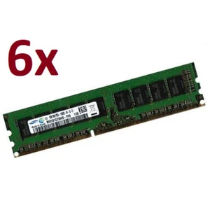 6x 8GB 48GB DDR3 ECC RAM UDIMM 1600MHz für Fujitsu Siemens Celsius M470 (D2778) - Bild 1 von 1