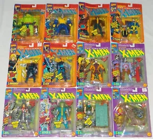 Vintage 1993 & 1994 ToyBiz X-Men *LOT* of 12 Action Figures *Sealed* - Picture 1 of 14