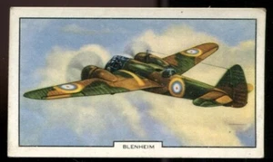 Tobacco Card, Gallaher, AEROPLANES, Aircraft, 1939, Blenheim, #7 - Picture 1 of 2