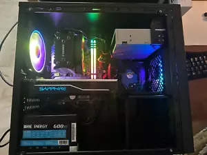Pc Gaming Desktop da Gioco Intel i5-10400F 32gb Ram Rgb Sapphire RX580 RGB 8gb - Foto 1 di 20