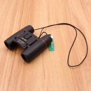 New Compact Roof Prism Foldable Pocket Binoculars with Carry Case Birdwatching - Picture 1 of 9