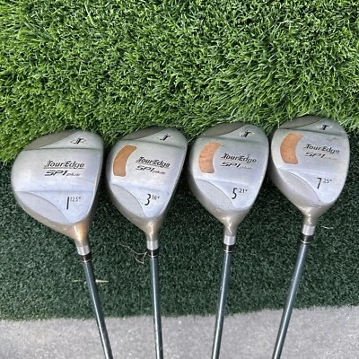 Juego de Madera Tour Edge Sp1 Plus Driver, 3W, 5W, 7W - Módulo Alto Flexible Damas Foto 1 de 4