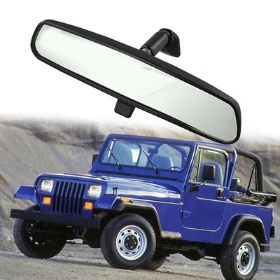 For Jeep For Wrangler For JK Inside Rear View Mirror 2007 2012 Install Easily - Image 1 of 4