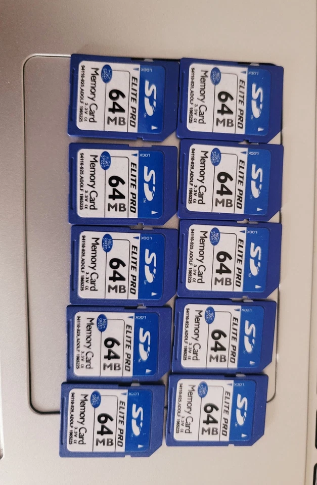 élite pro SD 64MB lot of 10 - Image 1 of 1