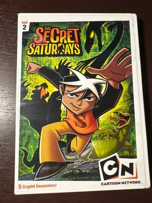 Secret Saturdays, Vol. 2 Cartoon Network New! DVD, 5 Shows KIDS TV, Widescreen - Image 1 of 4