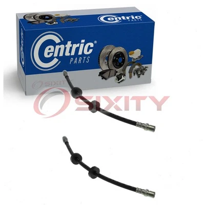 Mangueras hidráulicas de freno delantero centradas de 2 piezas para mangueras Jaguar XJS 1995-1996 bw Foto 1 de 4