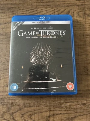 Game of Thrones 4K (Cover Reprinted) Ultra HD Season/Series 1 - Image 1 of 2