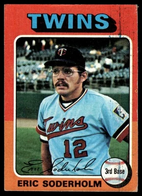 1975 Topps Eric Soderholm Minnesota Twins #54 - Image 1 of 2