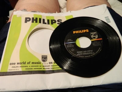 45rpm Record Dusty Springfield WISHIN & HOPIN Do Re Me Phillips 40207 NO SLEEVE Foto 1 de 4