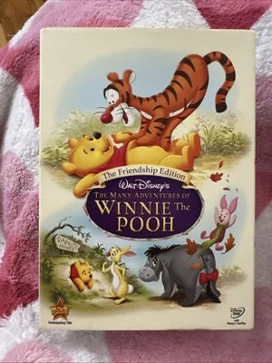 Disney's: The Many Advs. of Winnie the Pooh (DVD, 1977, Friendship Ed) w/ Slip ! - Image 1 of 3