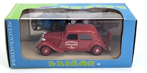 Vintage Eligor - Citroen Berline 1948 Service D'Inchendie - Escala 1:43 #1033 - Imagen 1 de 3