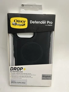 Funda OtterBox Defender Pro para iPhone 16 Pro Max - Negra, MagSafe - Imagen 1 de 2
