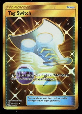 Pokemon Tag Switch 254/236 Sol y Luna Mentes Unificadas Secreto Raro Casi Como Nuevo Foto 1 de 2