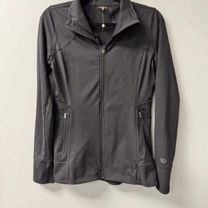 Calia Jacket Womens Medium Black Full Zip Jacket Athletic Workout Gym Yoga - Picture 1 of 6