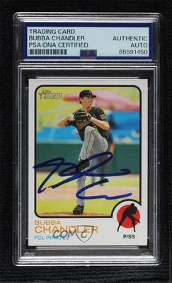 PSA/DNA 2022 Topps Heritage Minor League Edition Bubba Chandler #69 - Image 1 of 2
