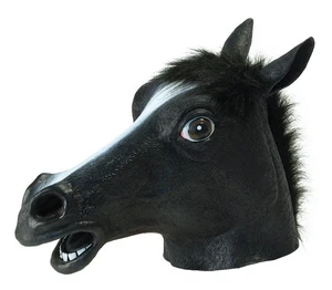 Bristol Novelty - Cabeza de caballo máscara de goma para disfraz Talla única Mul - Imagen 1 de 1