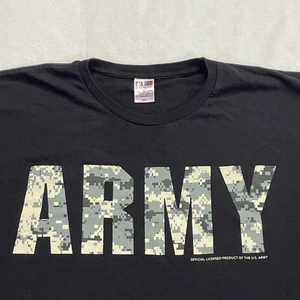 US Army Shirt Herren 2XL Camo Graphic Tee Bayside Made in USA Patriotic - Bild 1 von 12