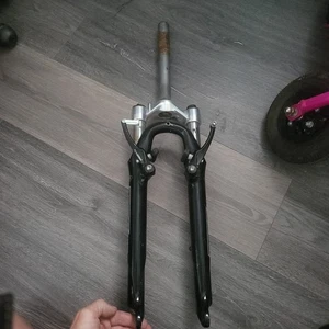 TOP GUN MTB Fork 26 Suspension Fork Black - Picture 1 of 7