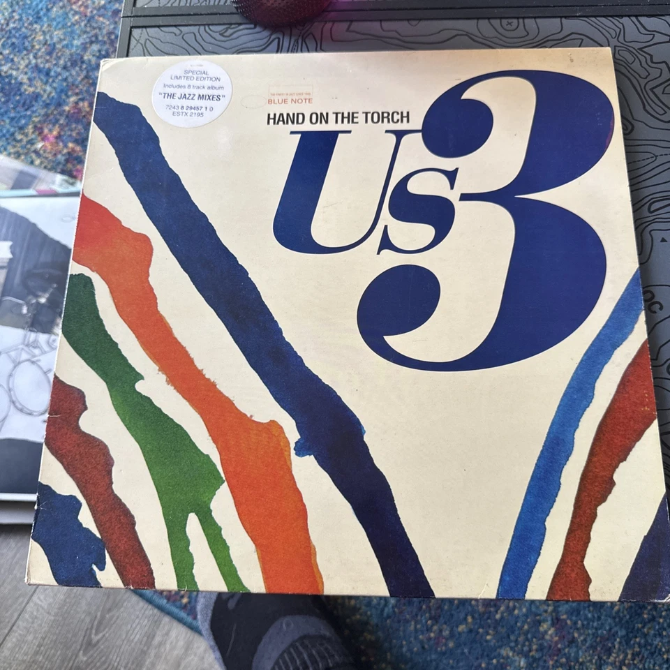 Us3 - Hand on the Torch Ltd Ed UK 1994 1st Blue Note Acid Jazz Rare 2xLP Foto 1 de 4
