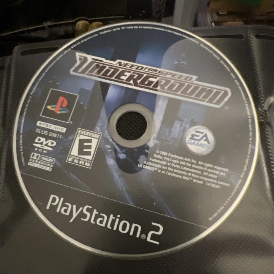 Need For Speed Underground Ps2 Discs only - Image 1 of 1