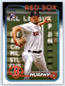 2024 Topps #73 Chris Murphy RC - Boston Red Sox - Picture 1 of 2