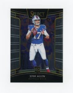 JOSH ALLEN 2018 Panini Select Rc #24 Buffalo Bills Rookie - Foto 1 di 2