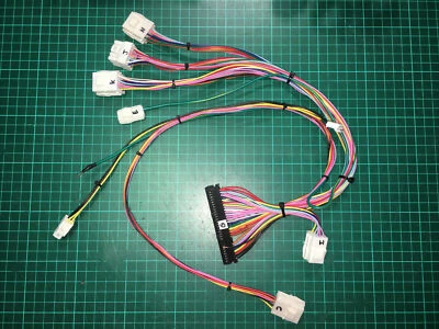 Taito Vewlix Fast I/O Board Harness Control Panel Connector G 60 Pin Hirose