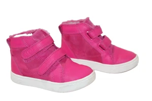 UGG GIRLS RENNON II PINK ROSE SHOES SNEAKER BOOTS 1104989T SIZE 8 EU 25 - Picture 1 of 8