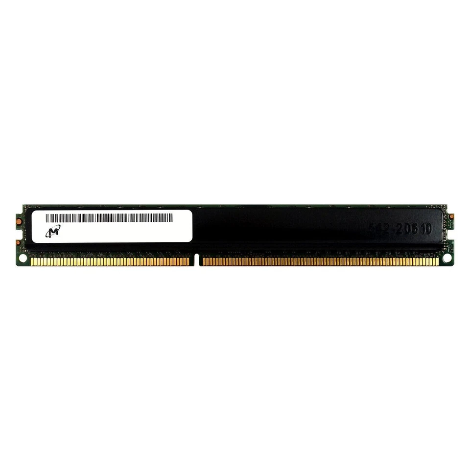 Micron 16GB 2Rx4 PC3L-12800R DDR3 1600MHz 1.35V ECC REG RDIMM VLP Memory RAM 16G - Image 1 of 1