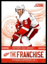 2011-12 Score The Franchise Nicklas Lidstrom Detroit Red Wings #11