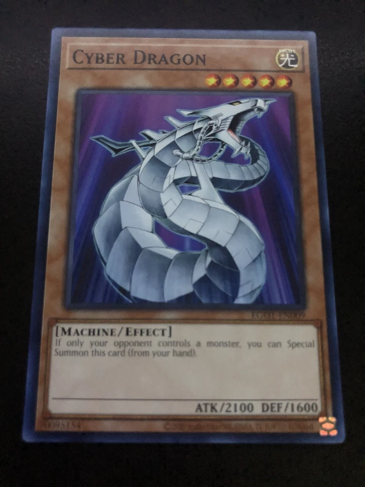 Yugioh! Cyber Dragon - EGO1-EN009 - Common - 1st Edition Near Mint, English - Image 1 of 1