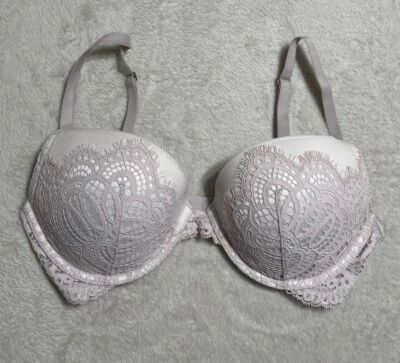 Sujetador Victorias Secret Talla 34D Dream Angels Push Up Rosa Encaje Foto 1 de 4