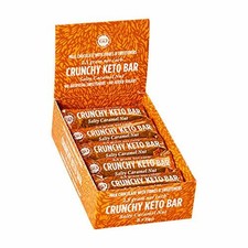 Krunchy Keto Bar (15x35g) - High Fibre Low Carb All Natural No Sugar Added -
