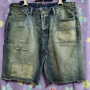 Cult Of Individuality Logan Short Vintage Heritage Denim Jeansmith Men's Size 40 - Picture 1 of 12