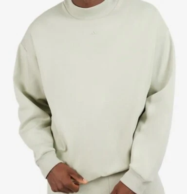 Sudadera para Hombres Adidas Baloncesto Halo Verde Polar Crew / IA3434 / Tallas XS - L Foto 1 de 4