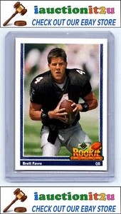 1991 Upper Deck #647 Brett Favre ROOKIE RAW - Picture 1 of 2
