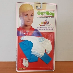 HTF VINTAGE NEW 1983 SHILLMAN OUR BOY CRAIG KEN 12 INCH BLUE WHITE CLUB OUTFIT - Picture 1 of 5