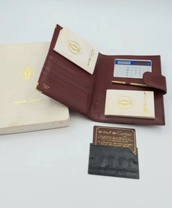 Cartier calendar holder / card holder with original box New Old Stock - Picture 1 of 23