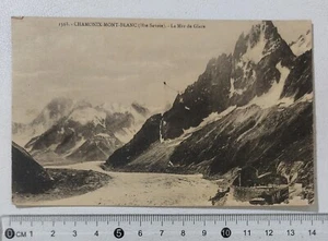 I122276 Cartolina Francia - Chamonix Montblanc - La Mer de Glace - VG 1931 (?) - Imagen 1 de 2